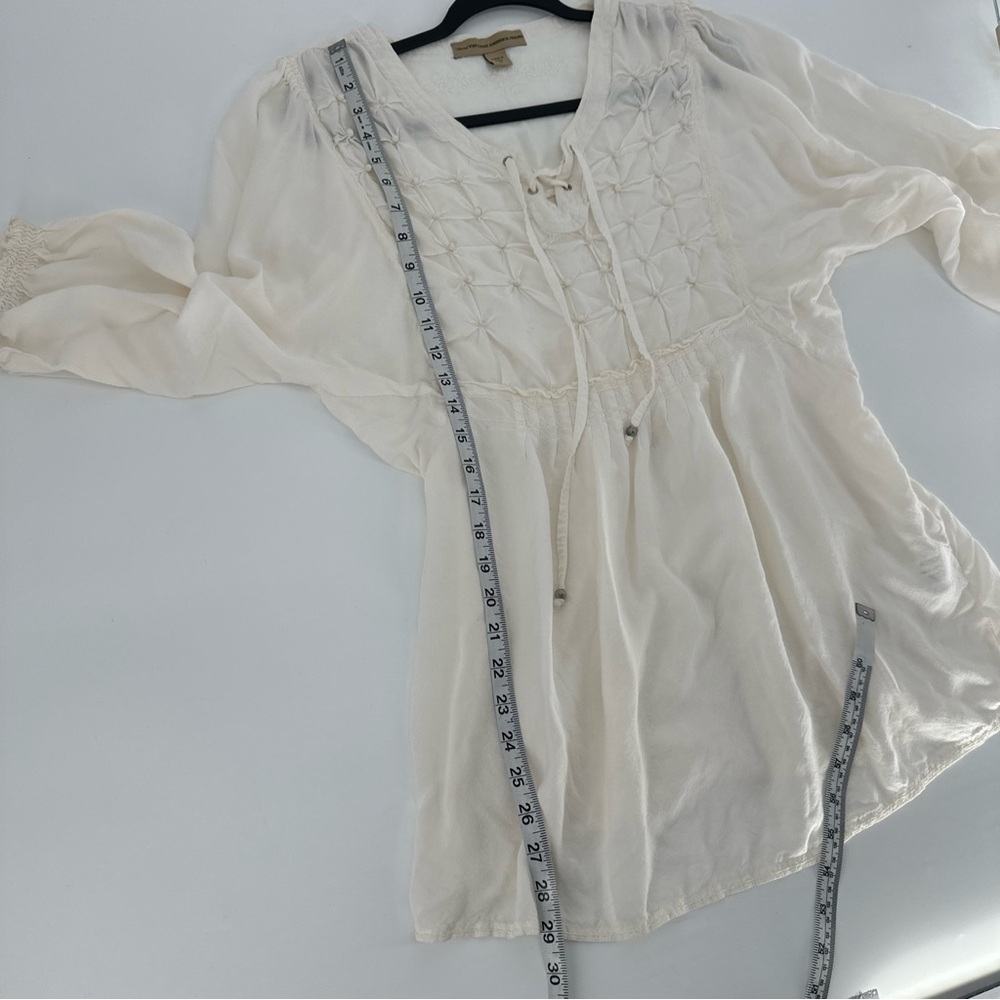 Nine West Vintage America Jean Ivory Boho‎ Keena Dress Womens Size Medium 2010 - Picture 13 of 13